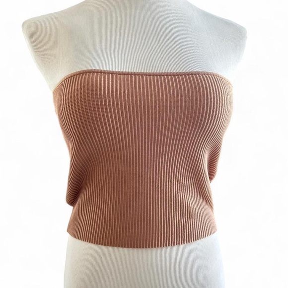 Kendall & Kylie Tops - NWOT Kendall & Kylie nude stretch tube top